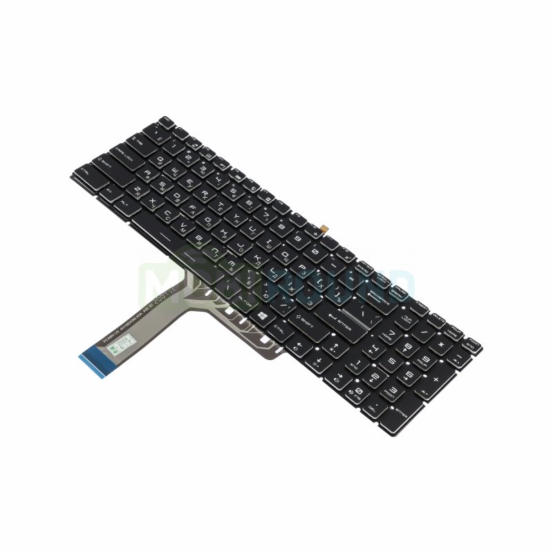 Клавиатура для ноутбука MSI MS-16J1 / MS-16J2 / MS-1771 и др., черный