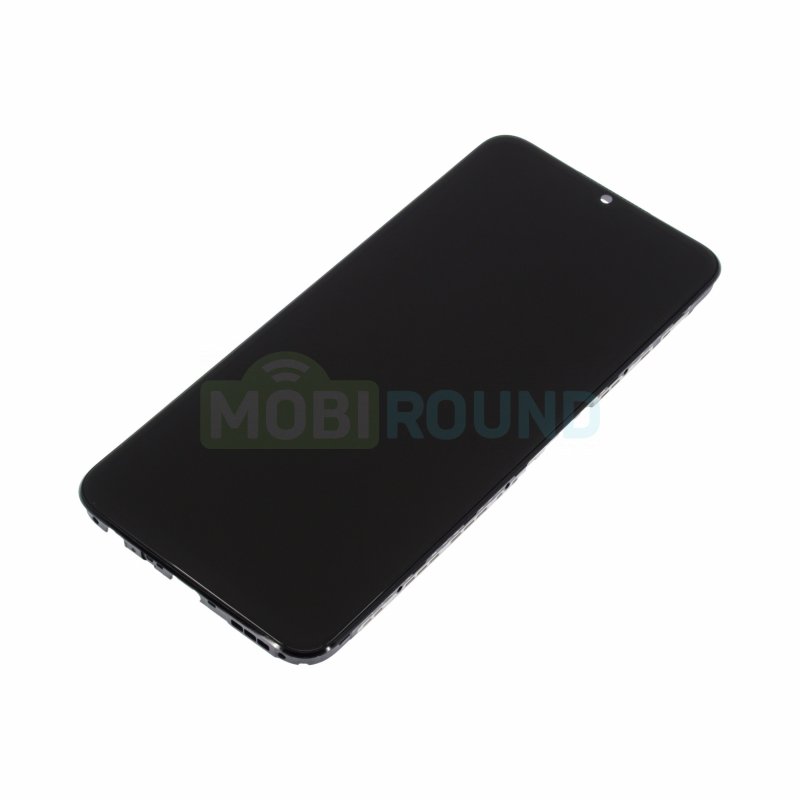 Дисплей для OPPO A77 4G (в сборе с тачскрином) в рамке, черный, AAA