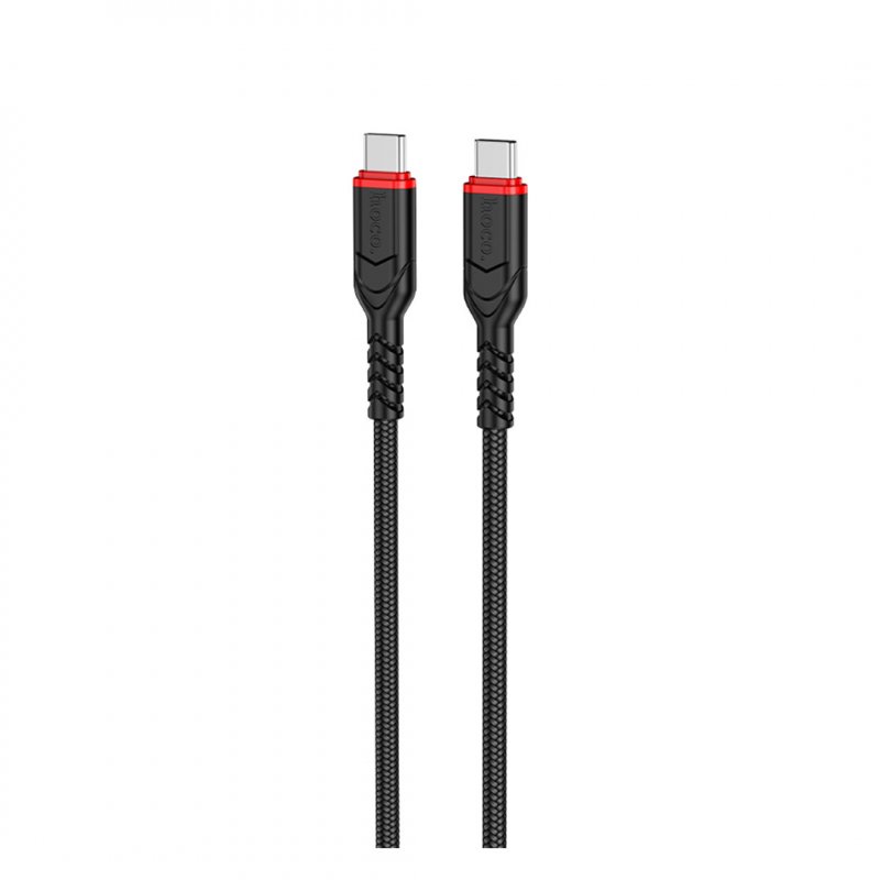 Дата-кабель Hoco X59 Type-C-Type-C, 2 м, черный