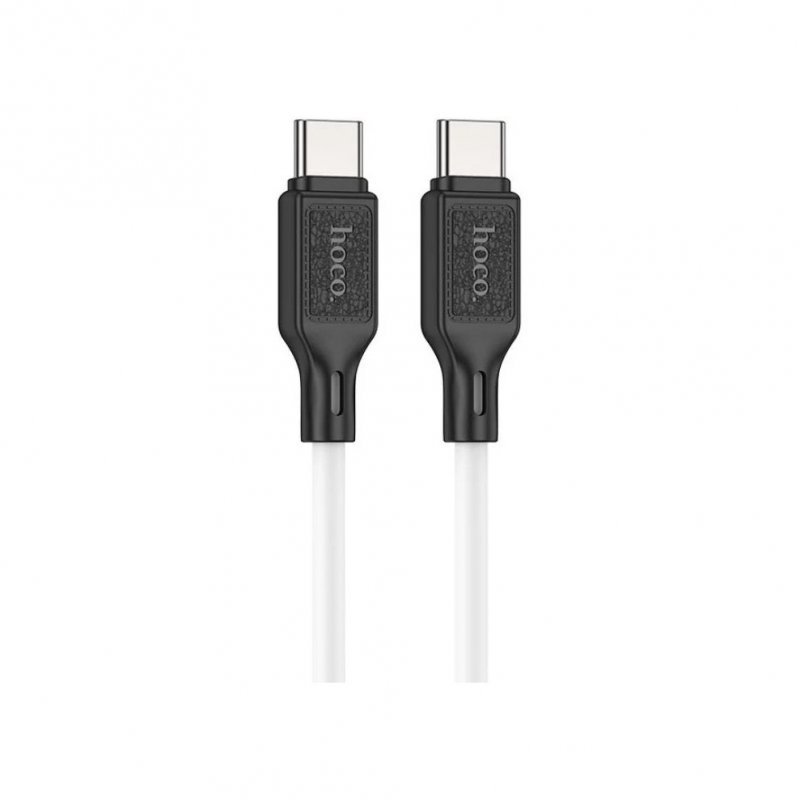 Дата-кабель Hoco X90 Type-C-Type-C, 1 м, белый