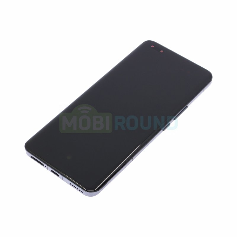 Дисплей для Honor Magic5 Pro 5G (в сборе с тачскрином) в рамке, черный, 100%