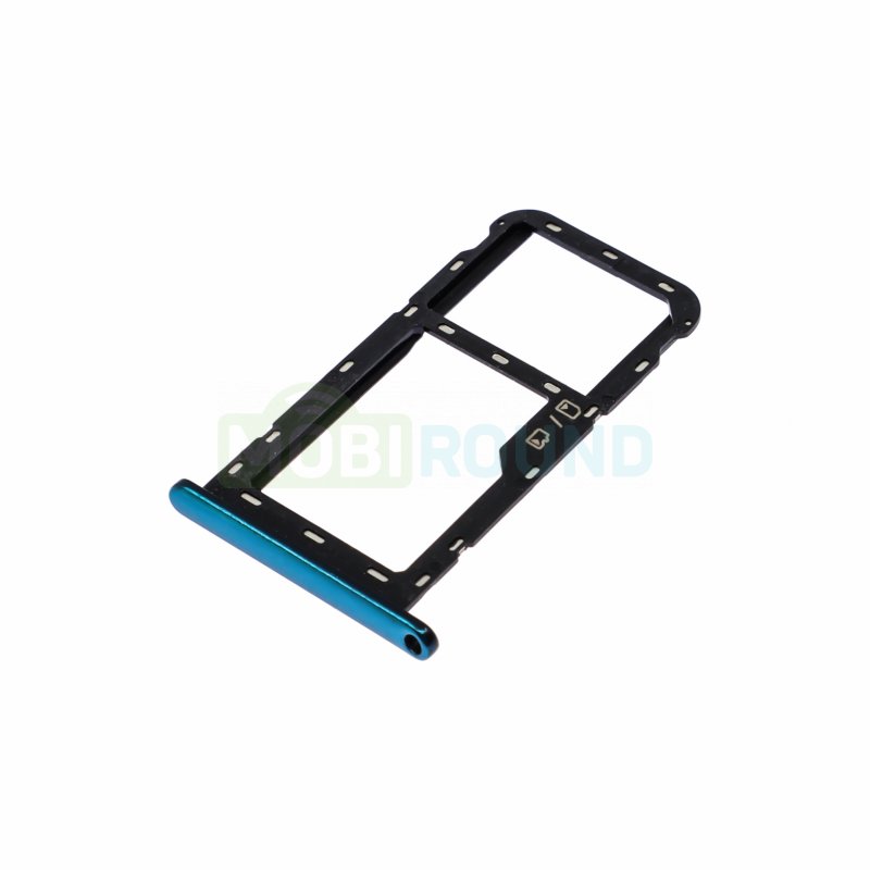Держатель сим карты (SIM) для ZTE Blade A71, зеленый