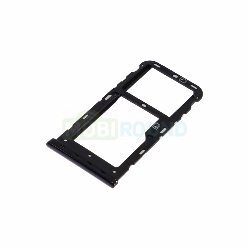 Держатель сим карты (SIM) для ZTE Blade V10, черный