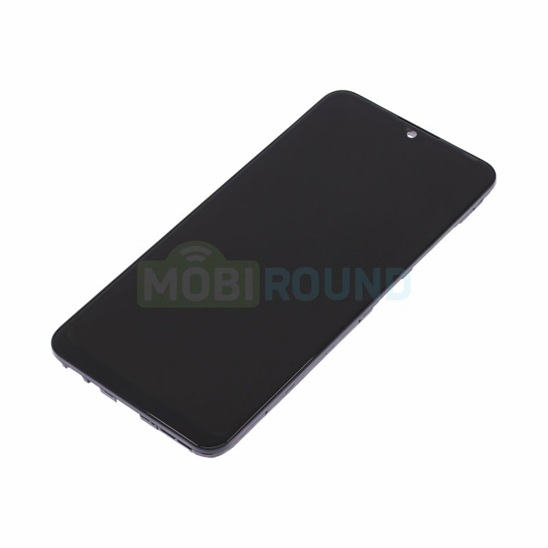 Дисплей для Vivo Y1s (в сборе с тачскрином) в рамке, черный