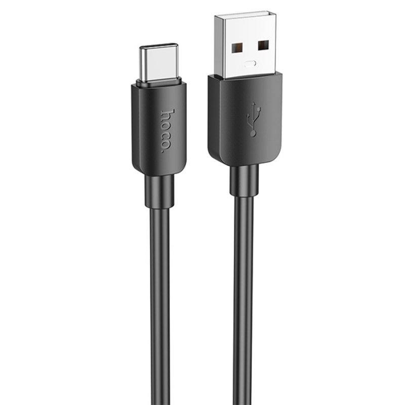 Дата-кабель Hoco X96 USB-Type-C (27 Вт) 1 м, черный