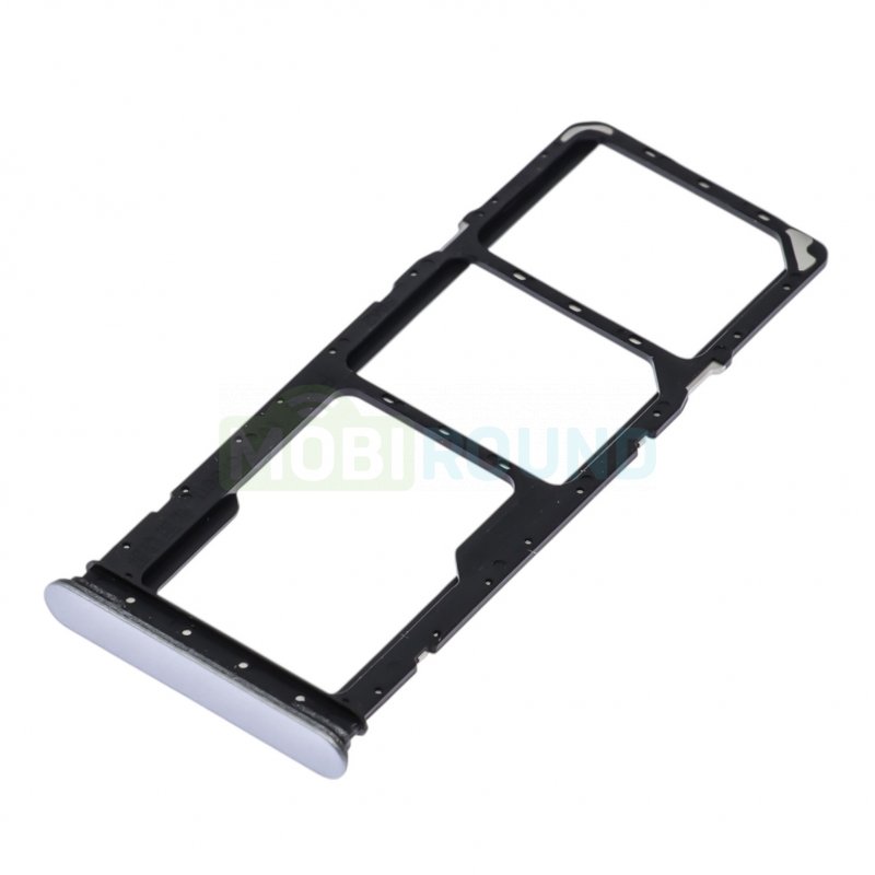 Держатель сим карты (SIM) для Realme C71 4G, белый