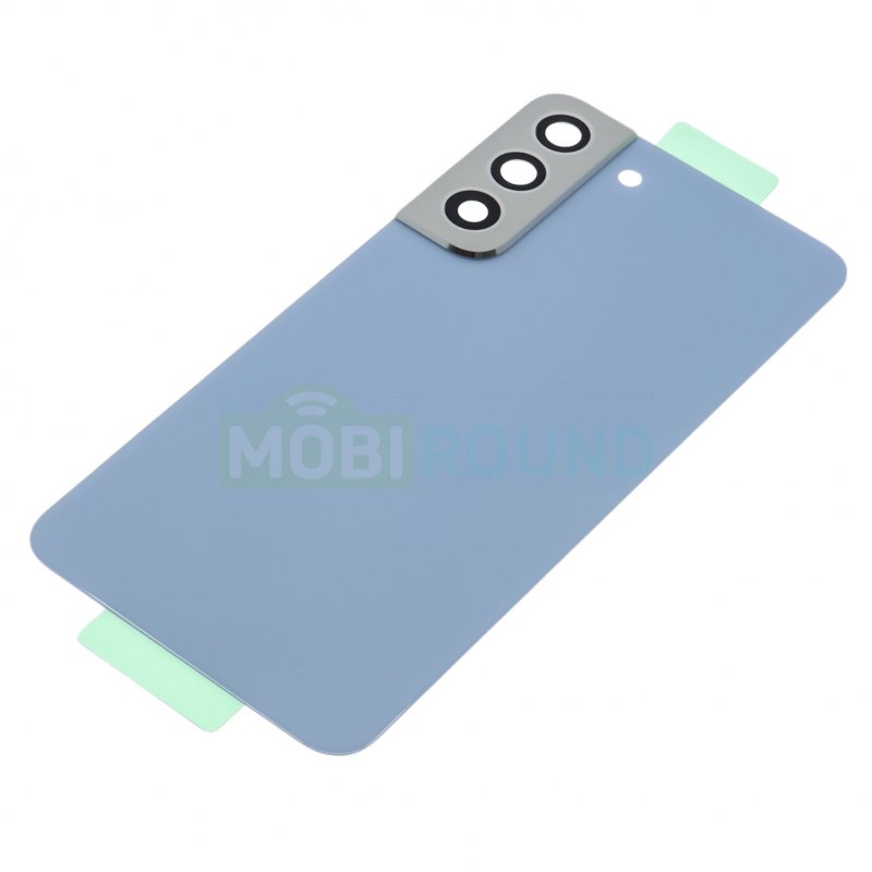 Задняя крышка для Samsung S906 Galaxy S22+, голубой, AAA