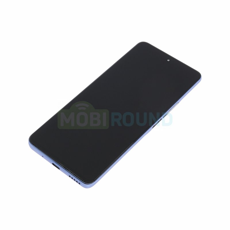 Дисплей для Huawei Nova 9 SE 4G (в сборе с тачскрином) в рамке, синий, AAA