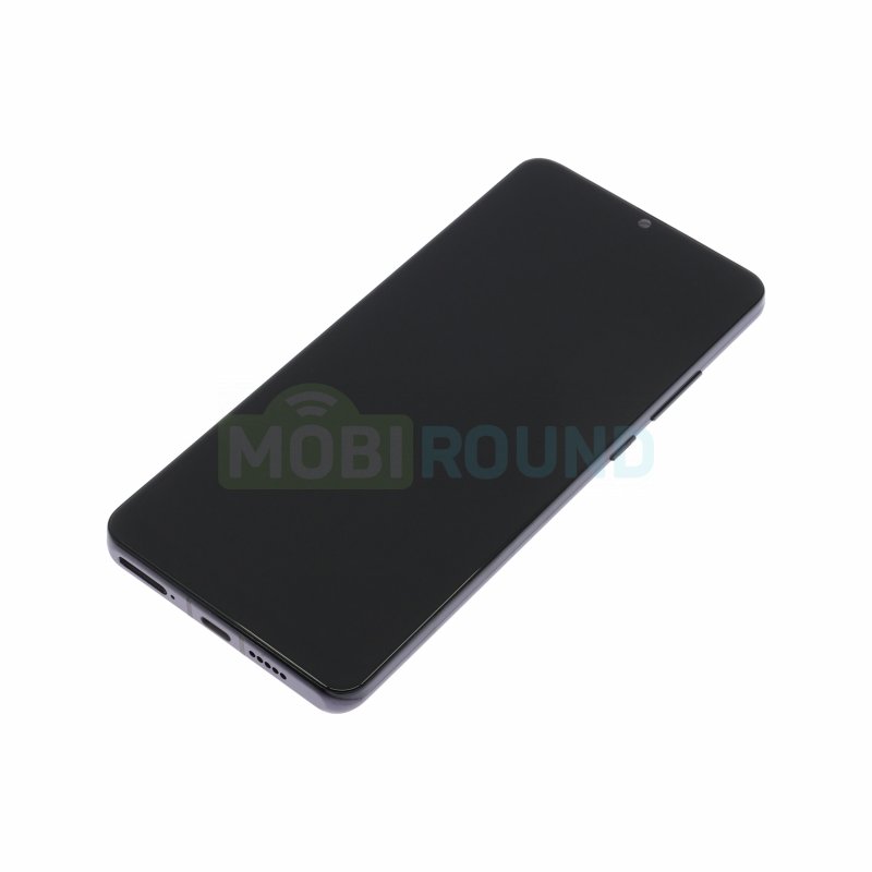 Дисплей для Huawei P30 Pro 4G (VOG-L29) (в сборе с тачскрином) в рамке, черный, AA