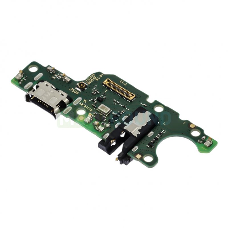 Шлейф для Honor X6c 4G + разъем зарядки + разъем гарнитуры + микрофон, AAA