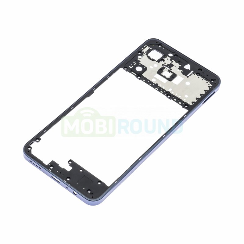 Средняя часть корпуса для Realme C63 4G, синий