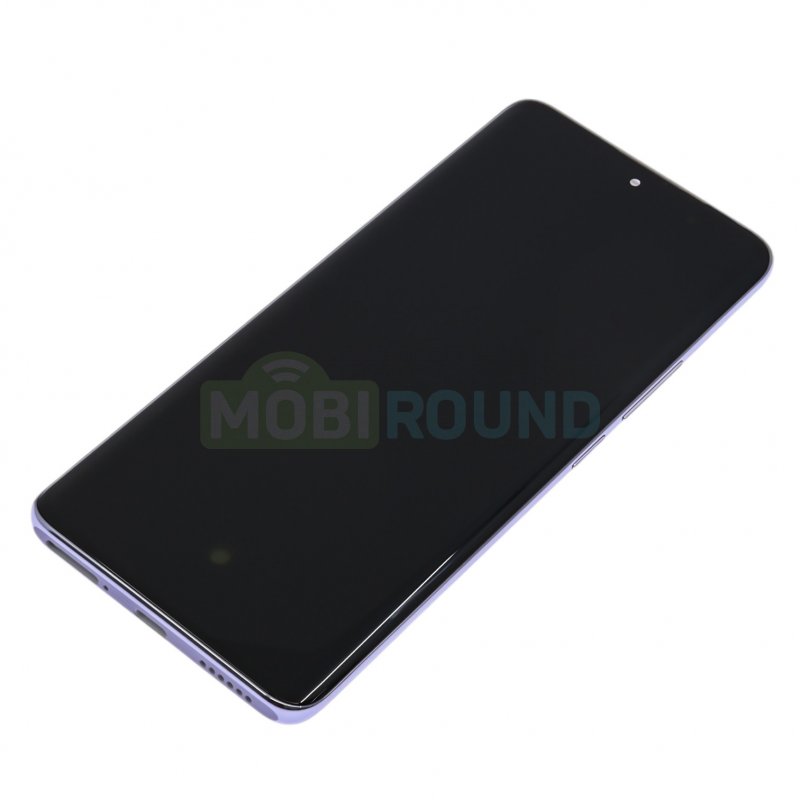 Дисплей для POCO X7 5G / Xiaomi Redmi Note 14 Pro 5G (в сборе с тачскрином) в рамке, фиолетовый, AAA
