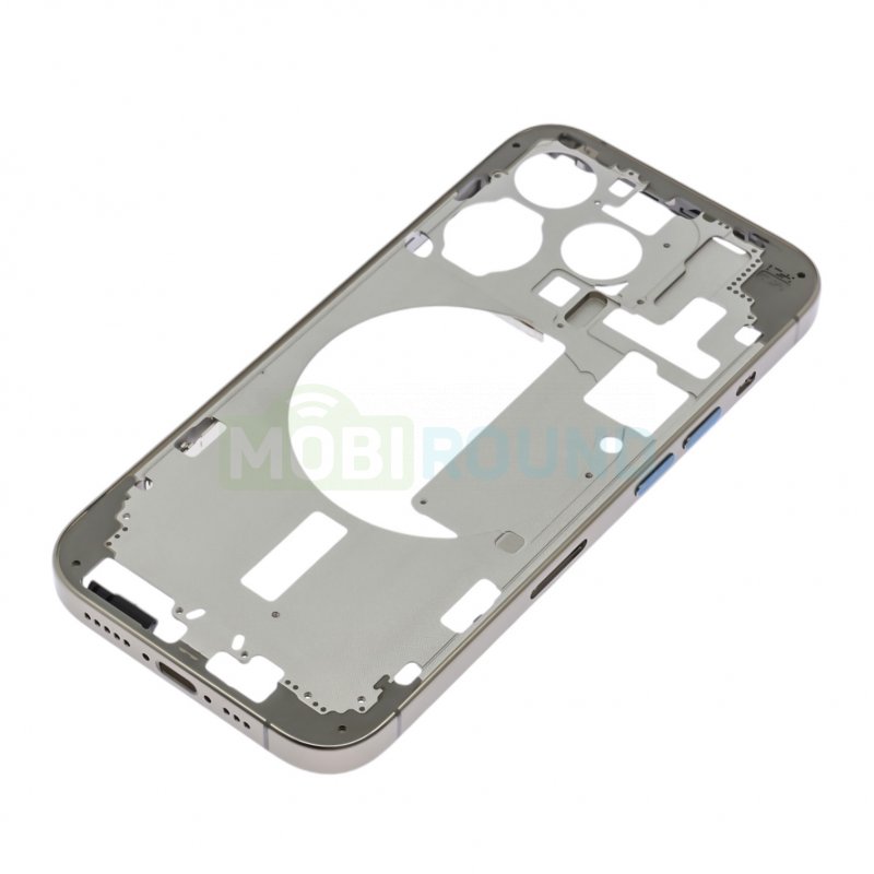 Средняя часть корпуса для Apple iPhone 15 Pro, золото