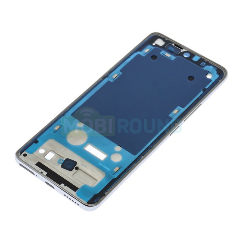 Рамка дисплея для POCO X7 5G / Xiaomi Redmi Note 14 Pro 5G, серебро