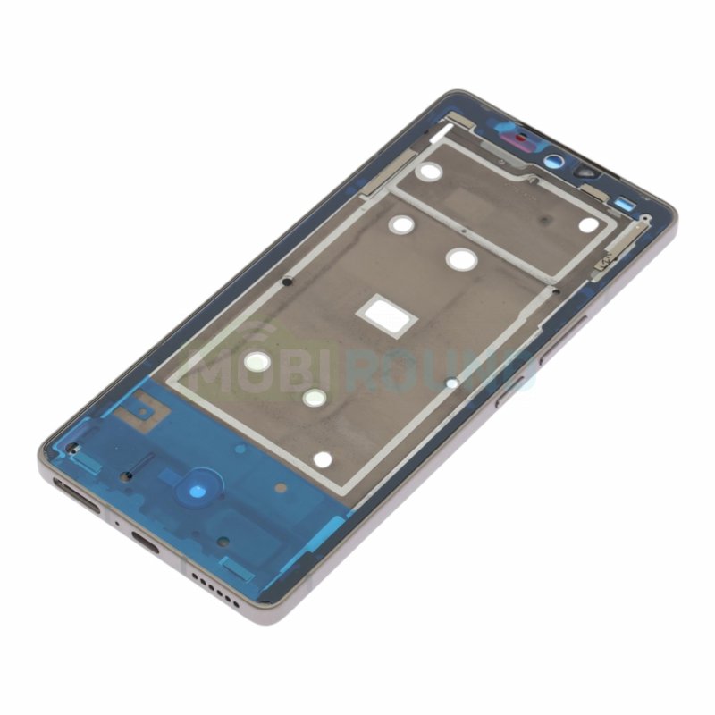 Рамка дисплея для Infinix Note 50 4G (в сборе) серый