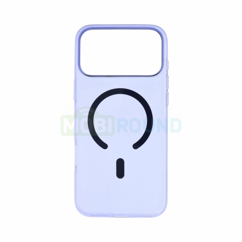 Пластиковый чехол Keephone X-Crystal (MagSafe) для Apple iPhone 17 Pro Max, синий