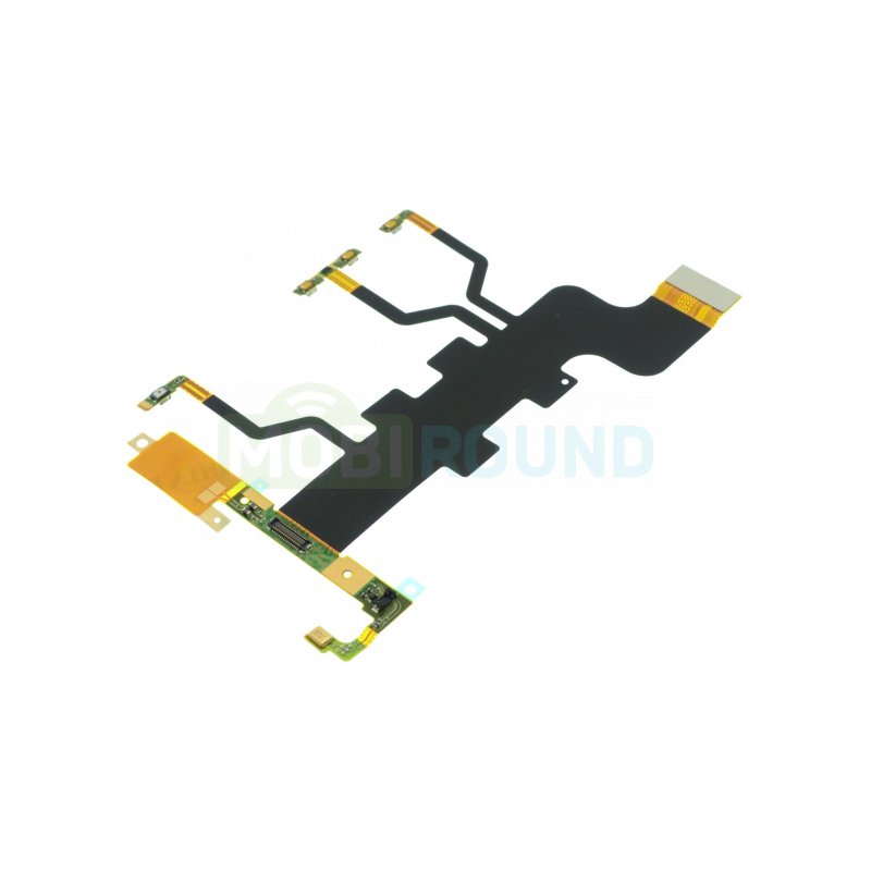 Шлейф для Sony D5303 Xperia T2 Ultra / D5322 Xperia T2 Ultra Dual (на кнопку включения, кнопку камеры и кнопки громкости) + микрофон