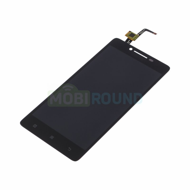 Дисплей для Lenovo A6000 / K3 Music Lemon (в сборе с тачскрином) черный