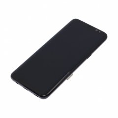 Дисплей для Samsung G950 Galaxy S8 (в сборе с тачскрином) в рамке (черный, orig100)