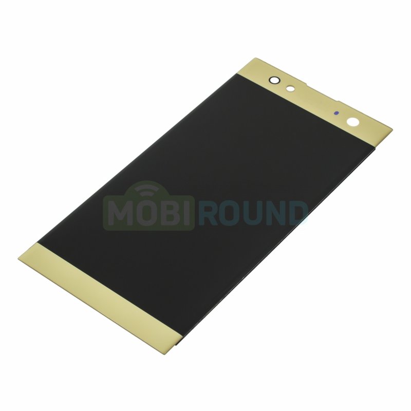 Дисплей для Sony H3223 Xperia XA2 Ultra/H4213 Xperia XA2 Ultra Dual (в сборе с тачскрином) золото