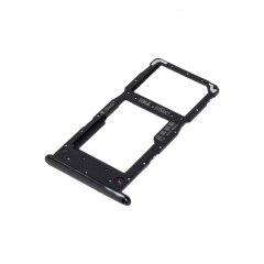 Держатель сим карты (SIM) для Huawei Honor 10 Lite 4G (HRY-LX1) / Honor 10i 4G (HRY-LX1T) (черный)