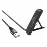 Дата-кабель Hoco U66 USB-Lightning (с подставкой / 2.4 A), 1 м