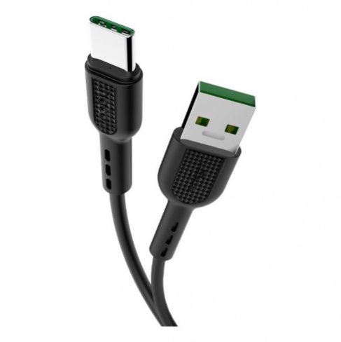 Дата-кабель Hoco X33 Surge USB-Type-C (5 A), 1 м (черный)