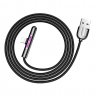 Дата-кабель Hoco U65 Colorful Magic Wand USB-Lightning (2.4 A), 1.2 м