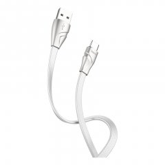 Дата-кабель Hoco U57 USB-Type-C (2.4 A), 1.2 м (белый)