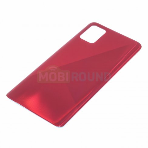 Задняя крышка для Samsung A515 Galaxy A51 (красный, аналог)