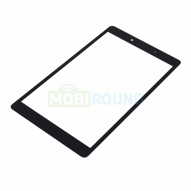Стекло модуля для Samsung T290 Galaxy Tab A 8.0, черный, AA