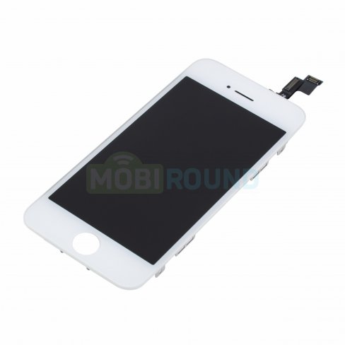 Дисплей для Apple iPhone 5S / iPhone SE (в сборе с тачскрином) (orig100, белый)