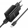 Сетевое зарядное устройство (СЗУ) Borofone BA53A (USB) + кабель MicroUSB, 2.1 А