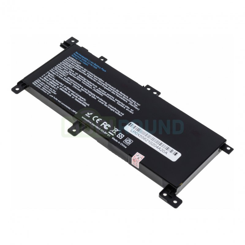 Аккумулятор для ноутбука Asus X556 (C21N1509) 7.4 В, 5135 мАч
