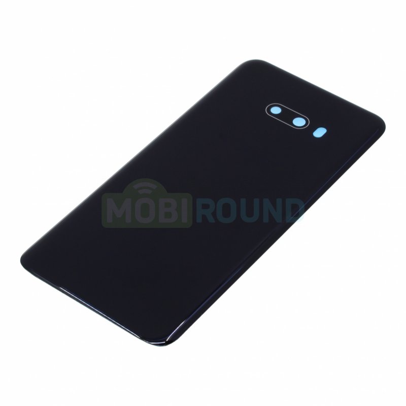 Задняя крышка для LG G8X ThinQ, черный, AAA