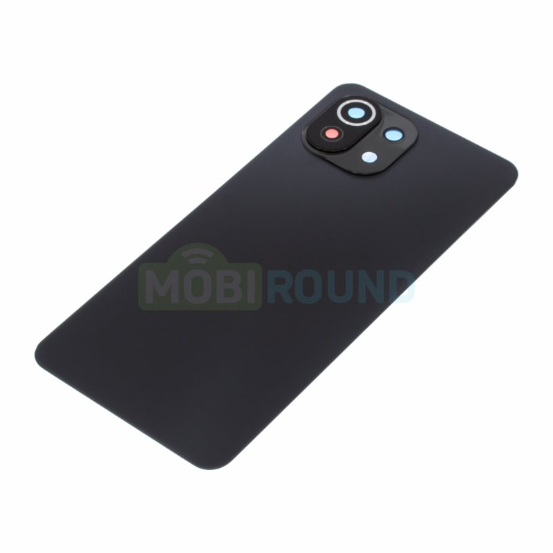 Задняя крышка для Xiaomi Mi 11 Lite 5G / Mi 11 Lite NE 5G / Mi 11 Lite 4G, серый, AAA