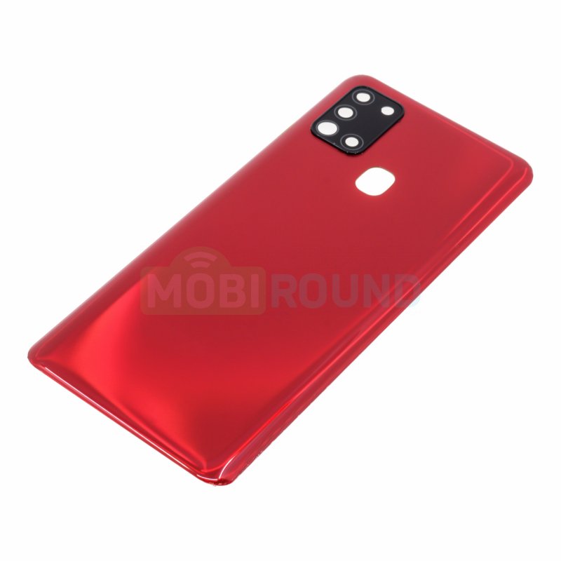 Задняя крышка для Samsung A217 Galaxy A21s, красный, AAA