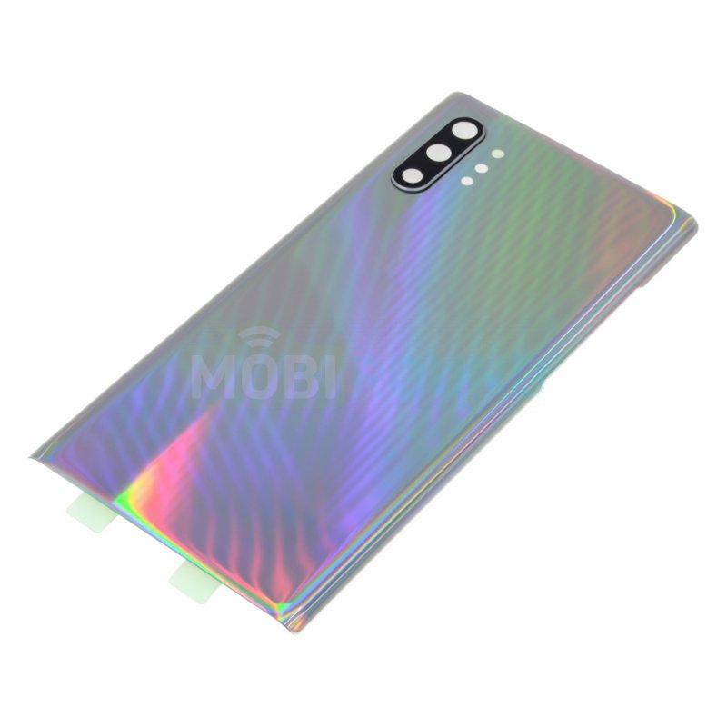Задняя крышка для Samsung N975 Galaxy Note 10+, серебро, AAA