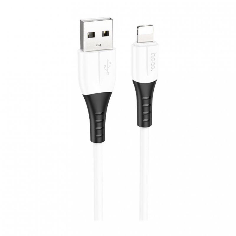 Дата-кабель Hoco X82 USB-Lightning, 1 м, белый