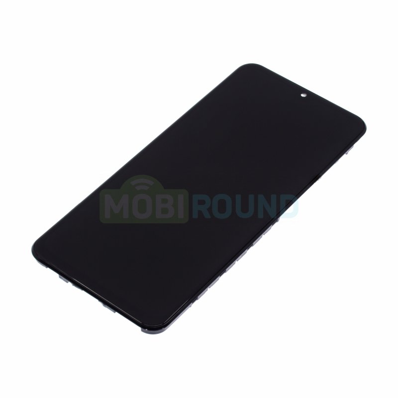Дисплей для Samsung M336 Galaxy M33 / M236 Galaxy M23 (в сборе с тачскрином) в рамке, черный, AA
