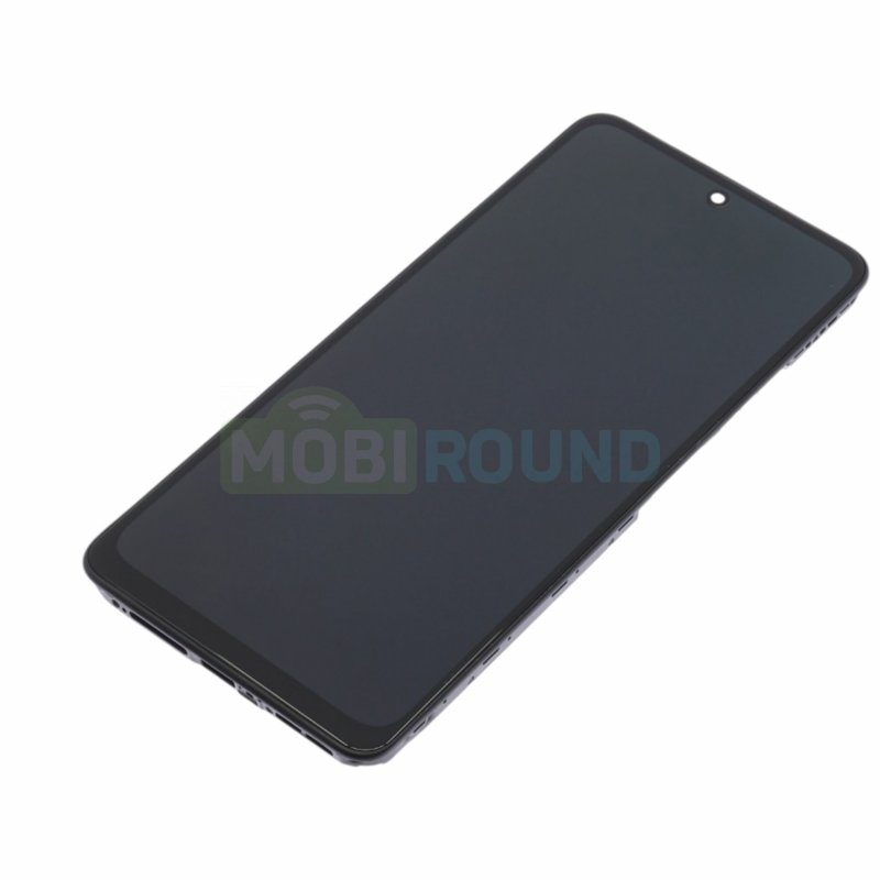 Дисплей для Xiaomi Redmi Note 12 Pro 4G (в сборе с тачскрином) в рамке, черный, AAA