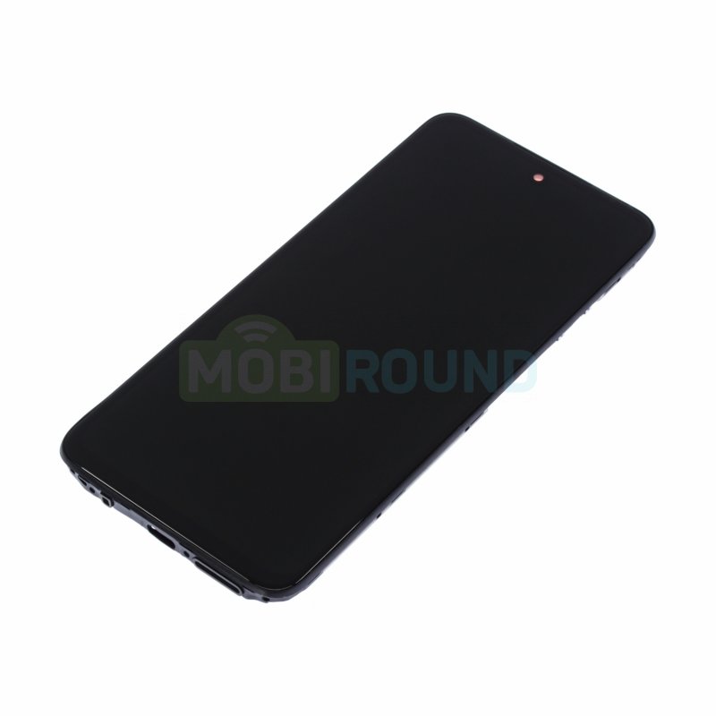 Дисплей для Xiaomi Redmi 10 (2022) (в сборе с тачскрином) в рамке, черный, AAA