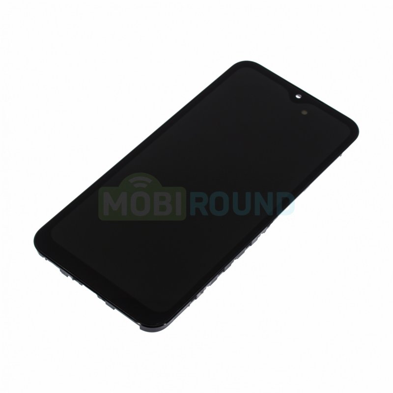 Дисплей для Samsung A245 Galaxy A24 4G (в сборе с тачскрином) в рамке, черный, AA