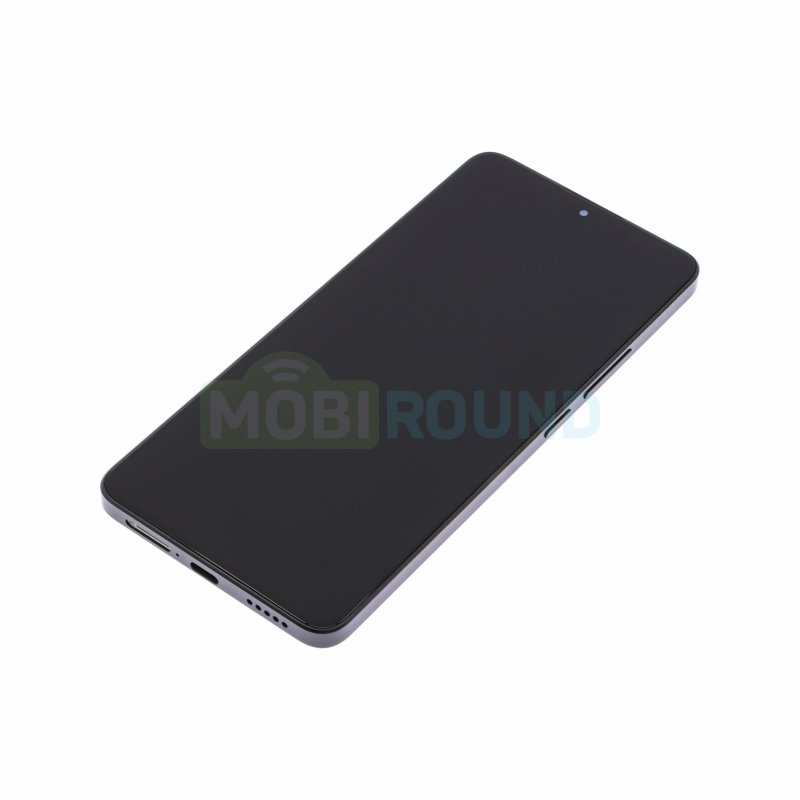 Дисплей для POCO X6 Pro 5G (в сборе с тачскрином) в рамке, черный, 100%