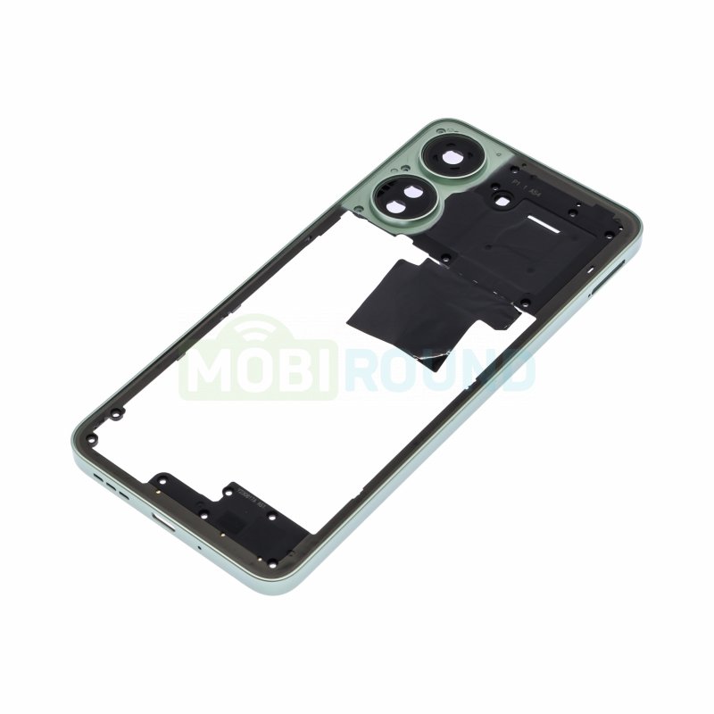 Средняя часть корпуса для Xiaomi Redmi 13C 4G, зеленый