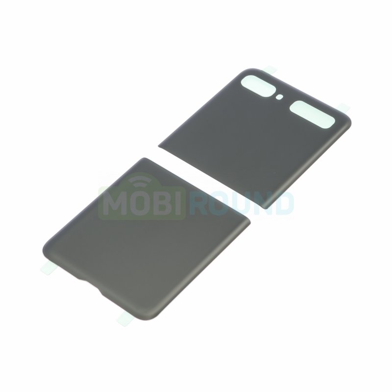 Задняя крышка для Samsung F707 Galaxy Z Flip 5G / F700 Galaxy Z Flip, черный