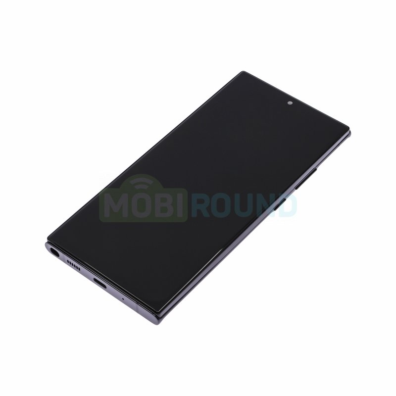 Дисплей для Samsung N985 Galaxy Note 20 Ultra 4G (в сборе с тачскрином) в рамке, черный, AA