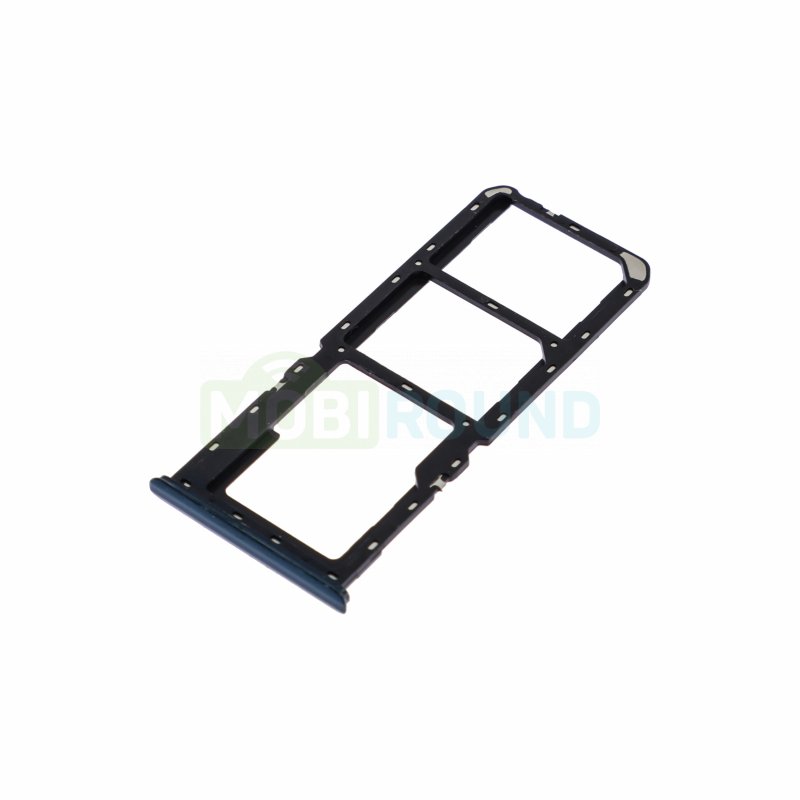 Держатель сим карты (SIM) для Realme 5 Pro, зеленый