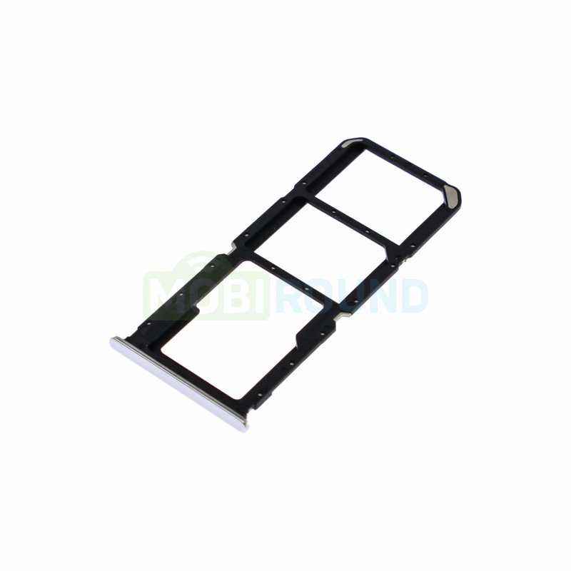 Держатель сим карты (SIM) для OPPO A74 5G, серебро
