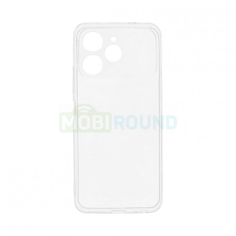 Силиконовый чехол Ultra Slim для Tecno Spark Go 2 4G, прозрачный